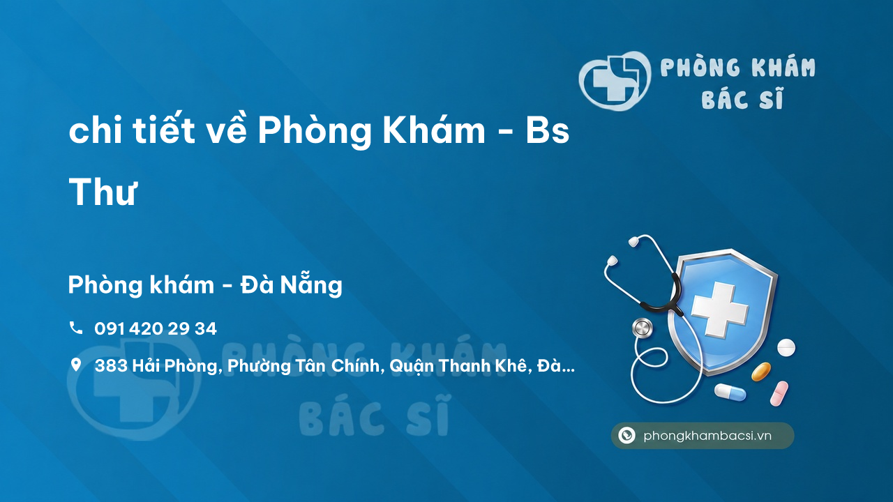 Phòng Khám Vật Lí Trị Liệu - 34 Cẩm Chánh 4