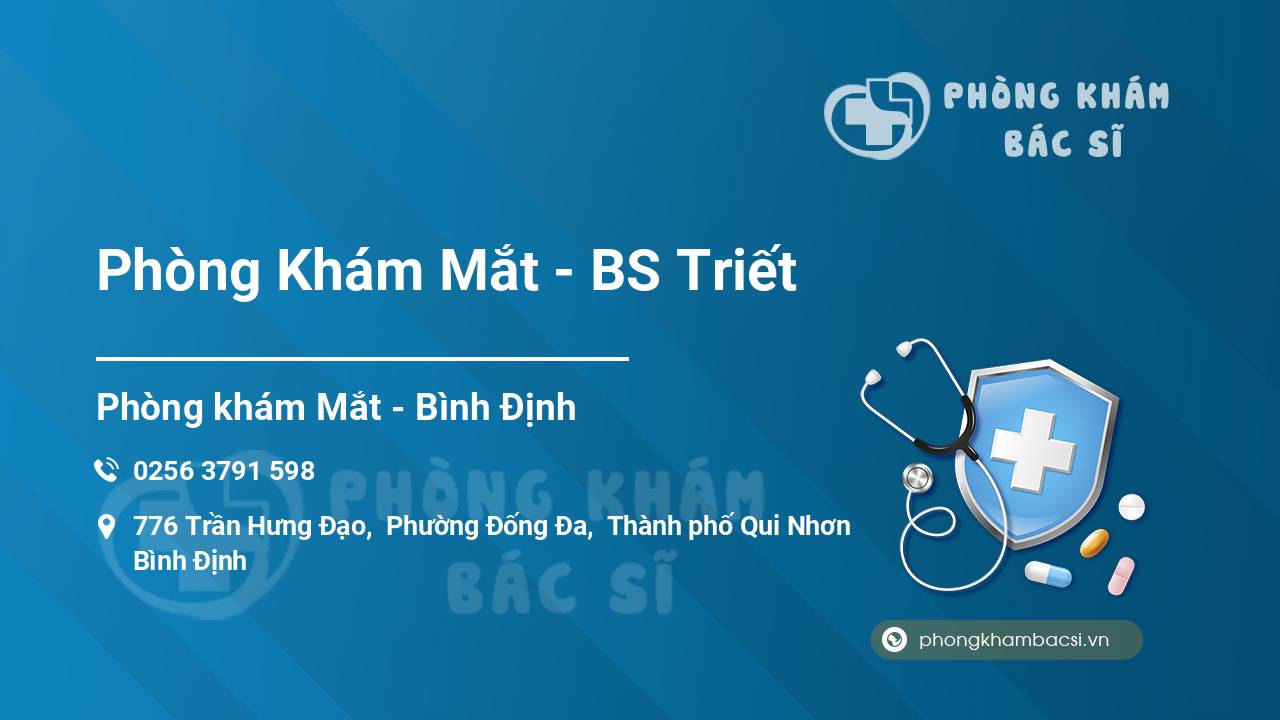 Phòng Khám Mắt - BS Triết