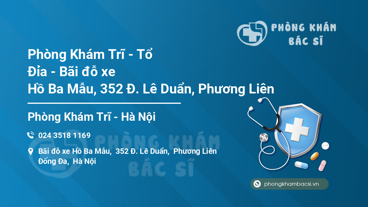 Phòng Khám Trĩ - Tổ Đỉa - Bãi đỗ xe Hồ Ba Mẫu, 352 Đ. Lê Duẩn, Phương Liên