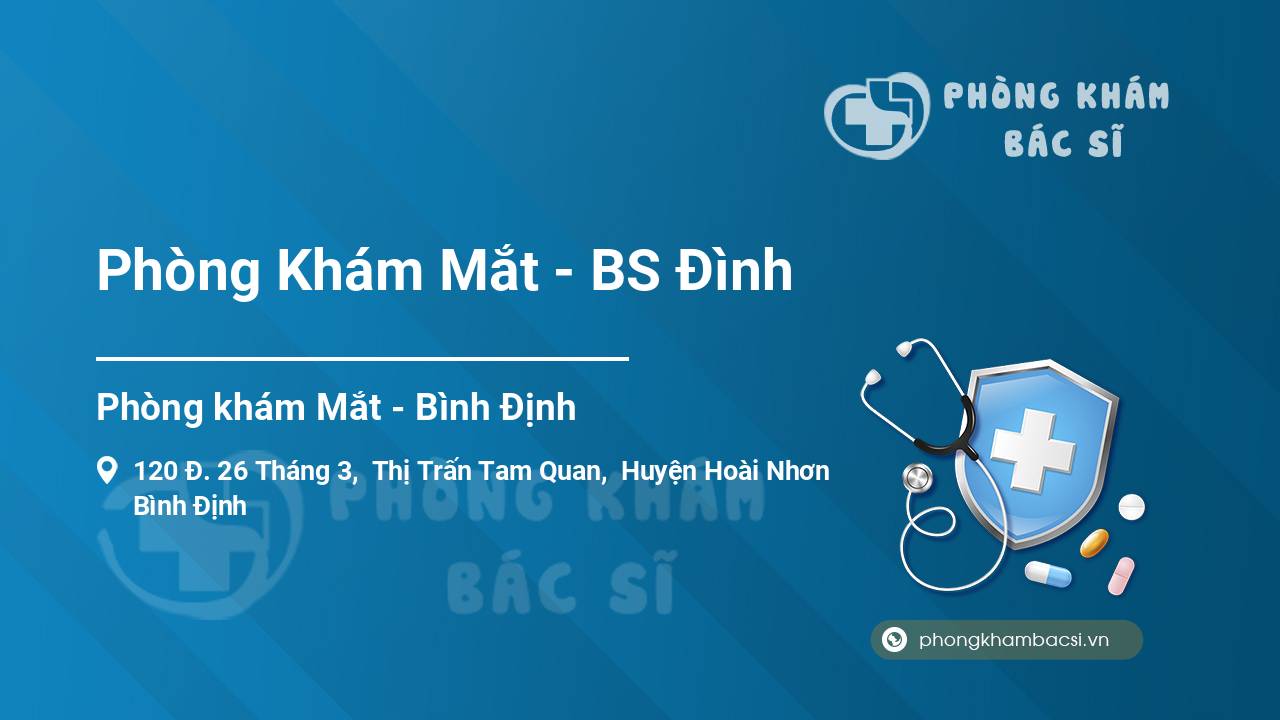 Phòng Khám Mắt - BS Đình