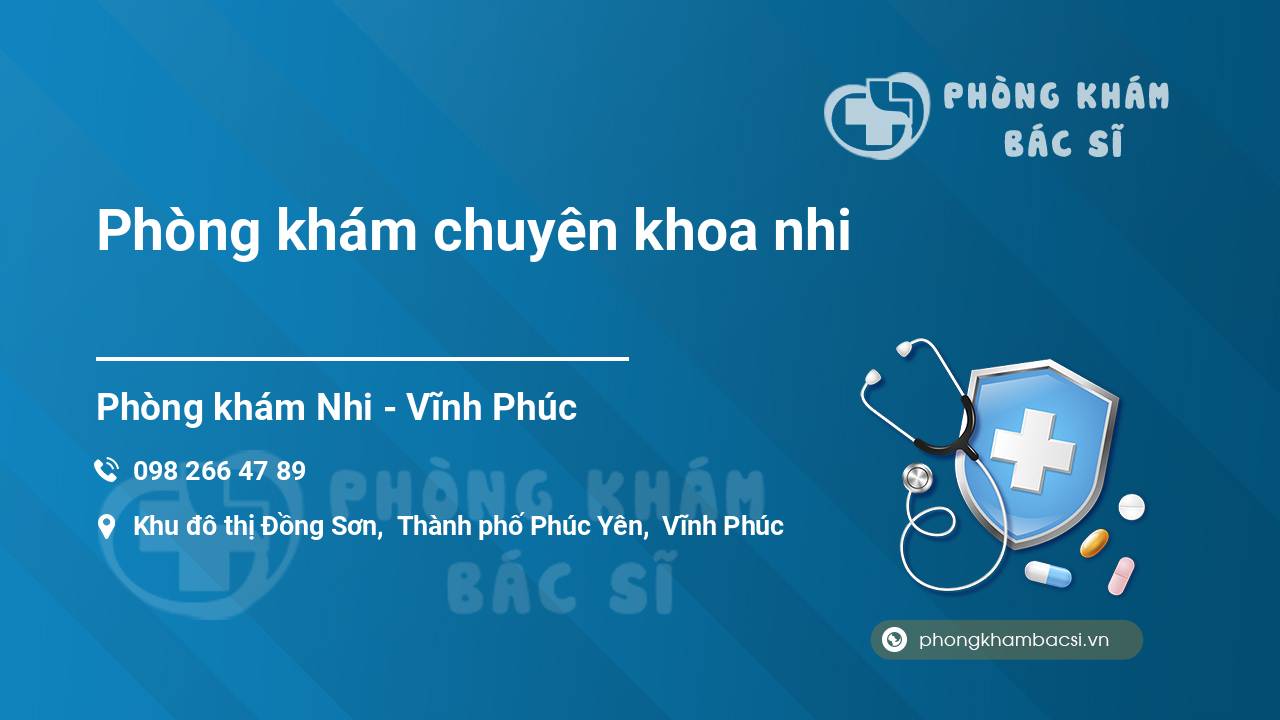 Phòng khám chuyên khoa nhi