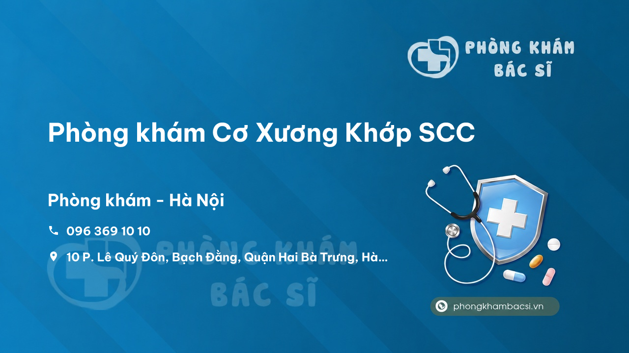  Phòng khám Cơ Xương Khớp SCC, Hai Bà Trưng, Hà Nội