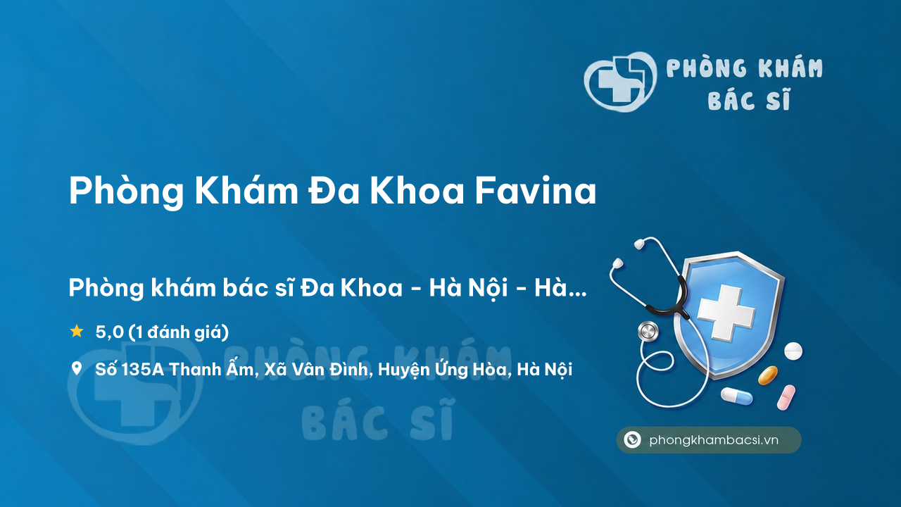 Phong Kham Da Khoa Favina Ung Hoa