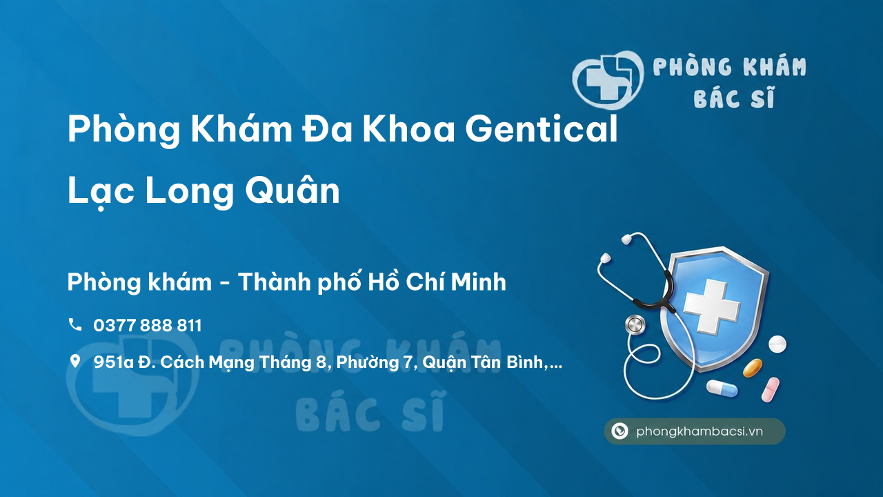 Phòng Khám Đa Khoa Gentical Lạc Long Quân, Tân Bình, Hồ Chí Minh