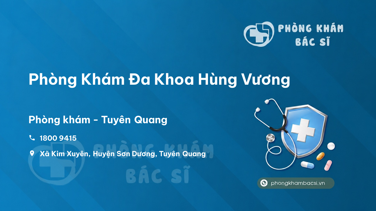 Phòng Khám Đa Khoa Hùng Vương, Sơn Dương, Tuyên Quang