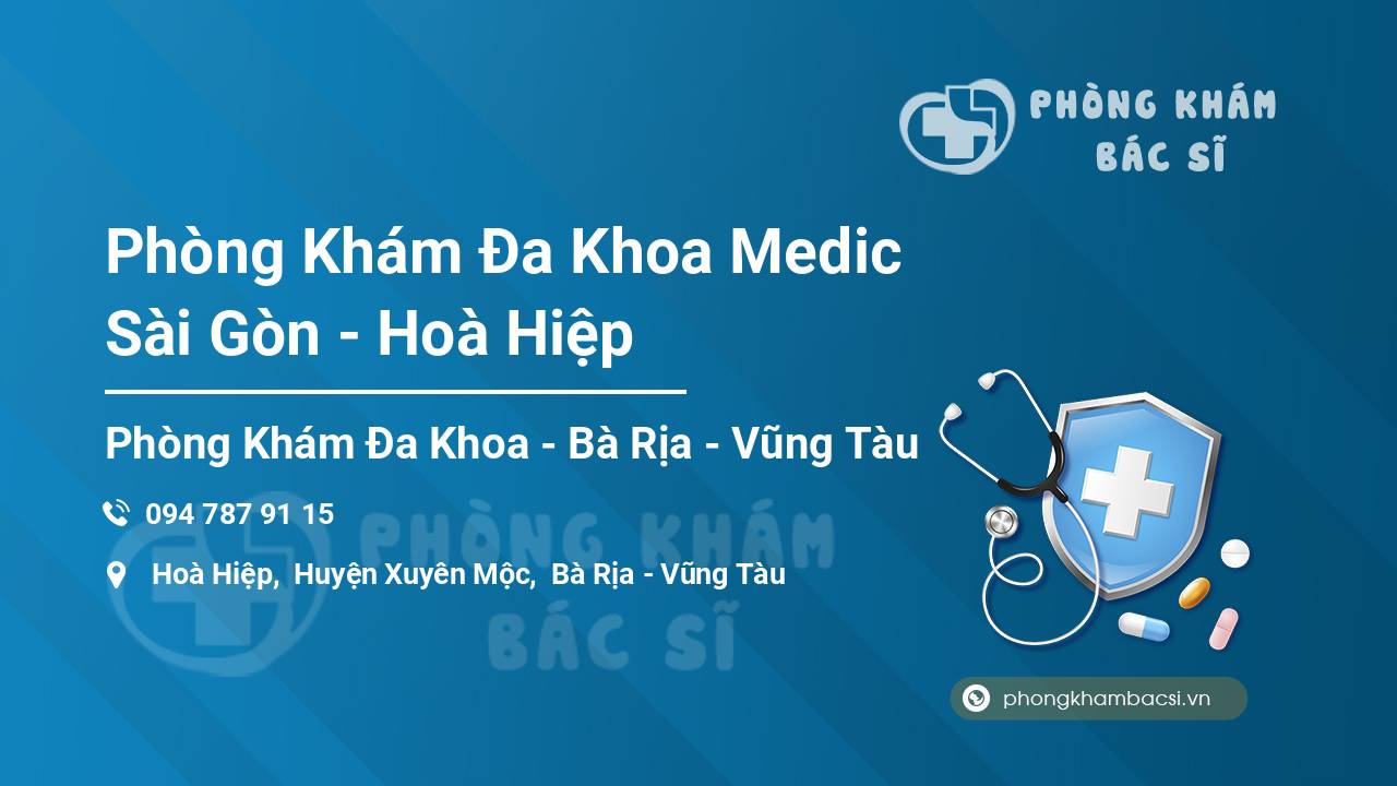 Phòng Khám Đa Khoa Medic Sài Gòn - Hoà Hiệp