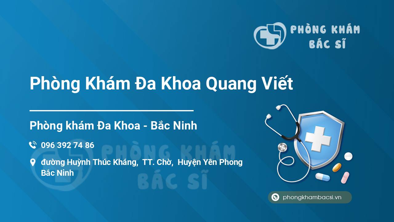 Phòng Khám Đa Khoa Quang Viết