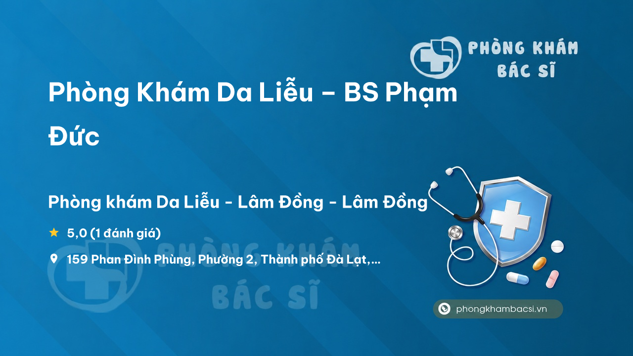 Phong Kham Da Lieu Bs Pham Duc Thanh Pho Da Lat