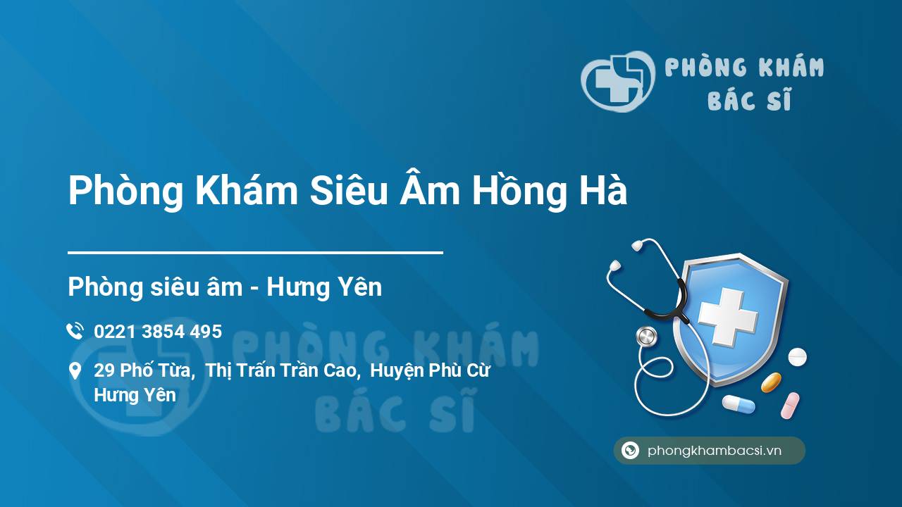 Phòng Khám Siêu Âm Hồng Hà