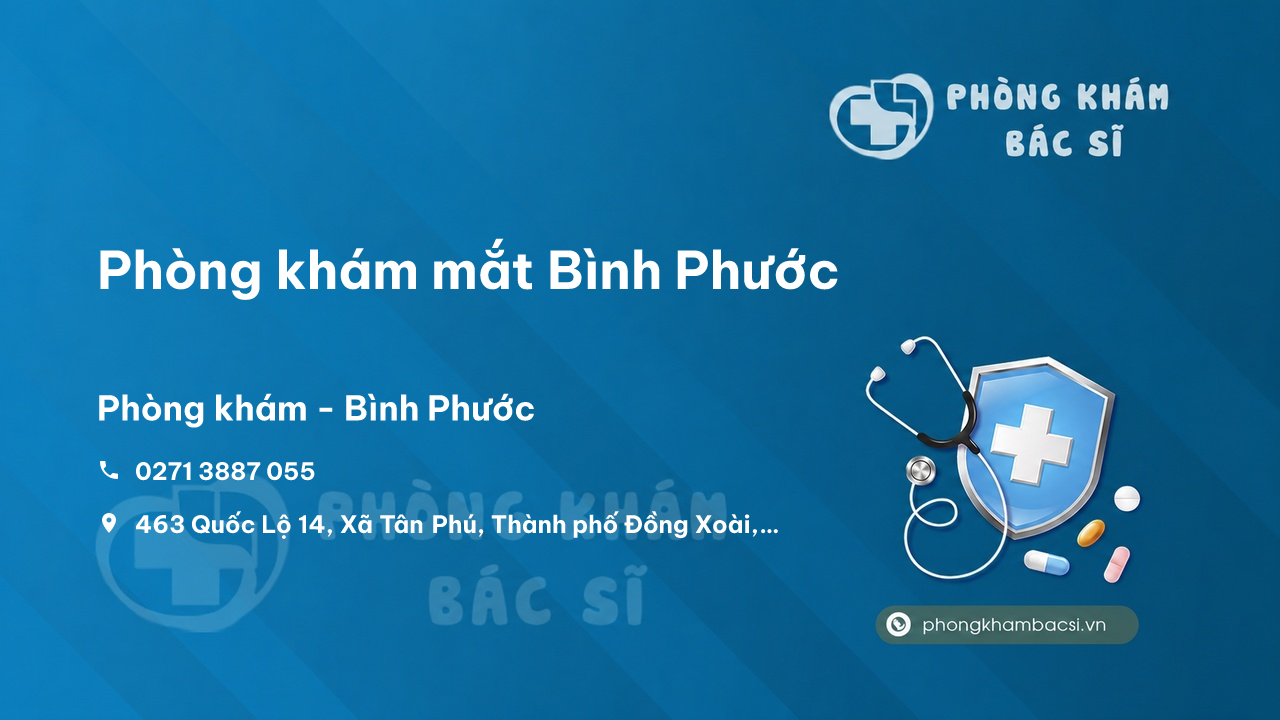 Phòng khám mắt Bình Phước
