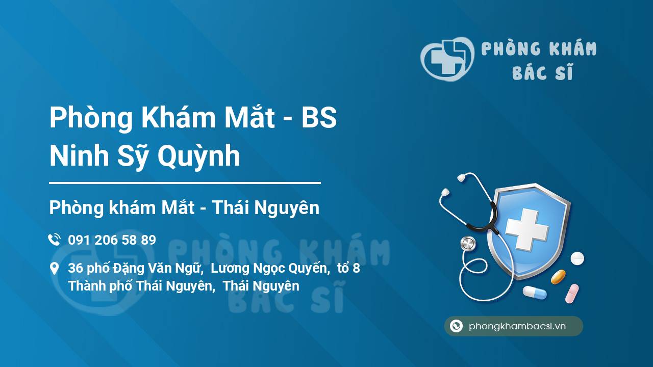 Phòng Khám Mắt - BS Ninh Sỹ Quỳnh