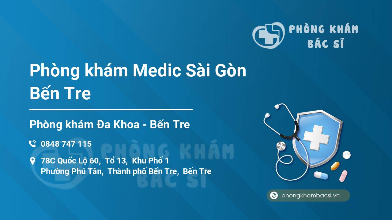 Phòng khám Medic Sài Gòn Bến Tre