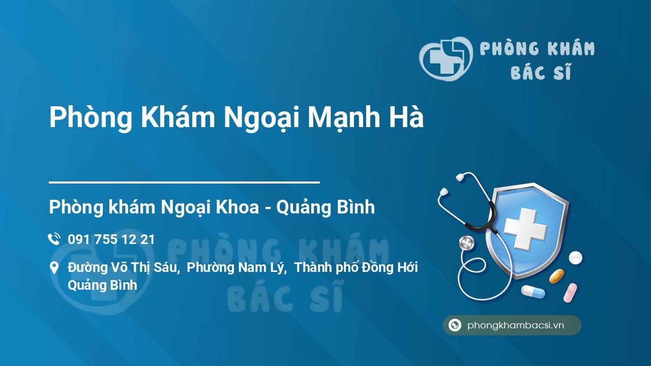 Phòng Khám Ngoại Mạnh Hà