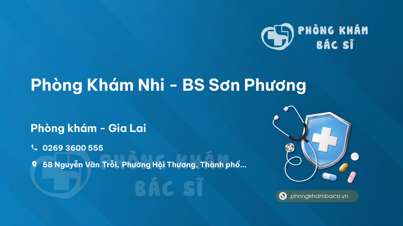 Phòng Khám Nhi - BS Sơn Phương