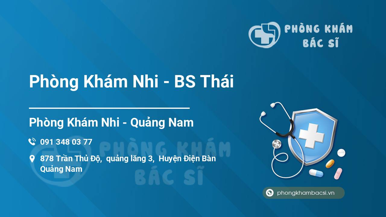 Phòng Khám Nhi - BS Thái