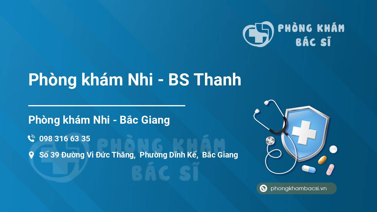 Phòng khám Nhi - BS Thanh