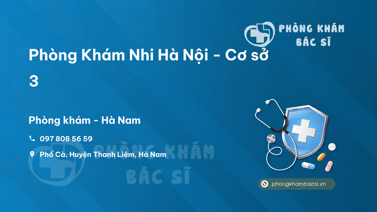 Phòng Khám Nhi Hà Nội - Cơ sở 3, Thanh Liêm, Hà Nam