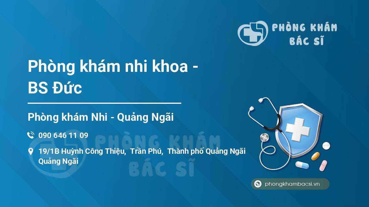 Phòng khám nhi khoa - BS Đức