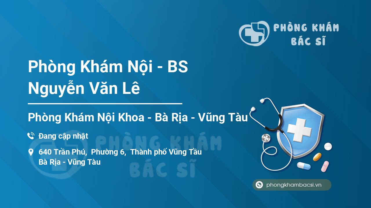 Phòng Khám Nội - BS Nguyễn Văn Lê