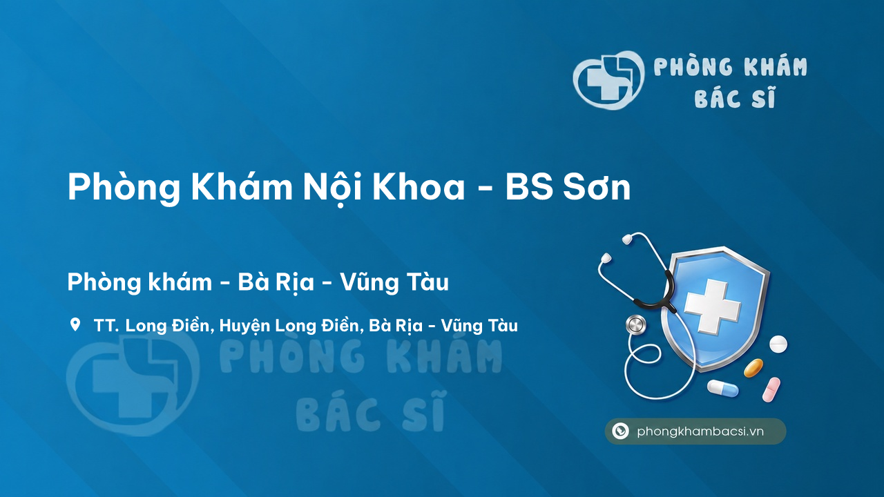 Phòng Khám Nội Khoa - BS Sơn