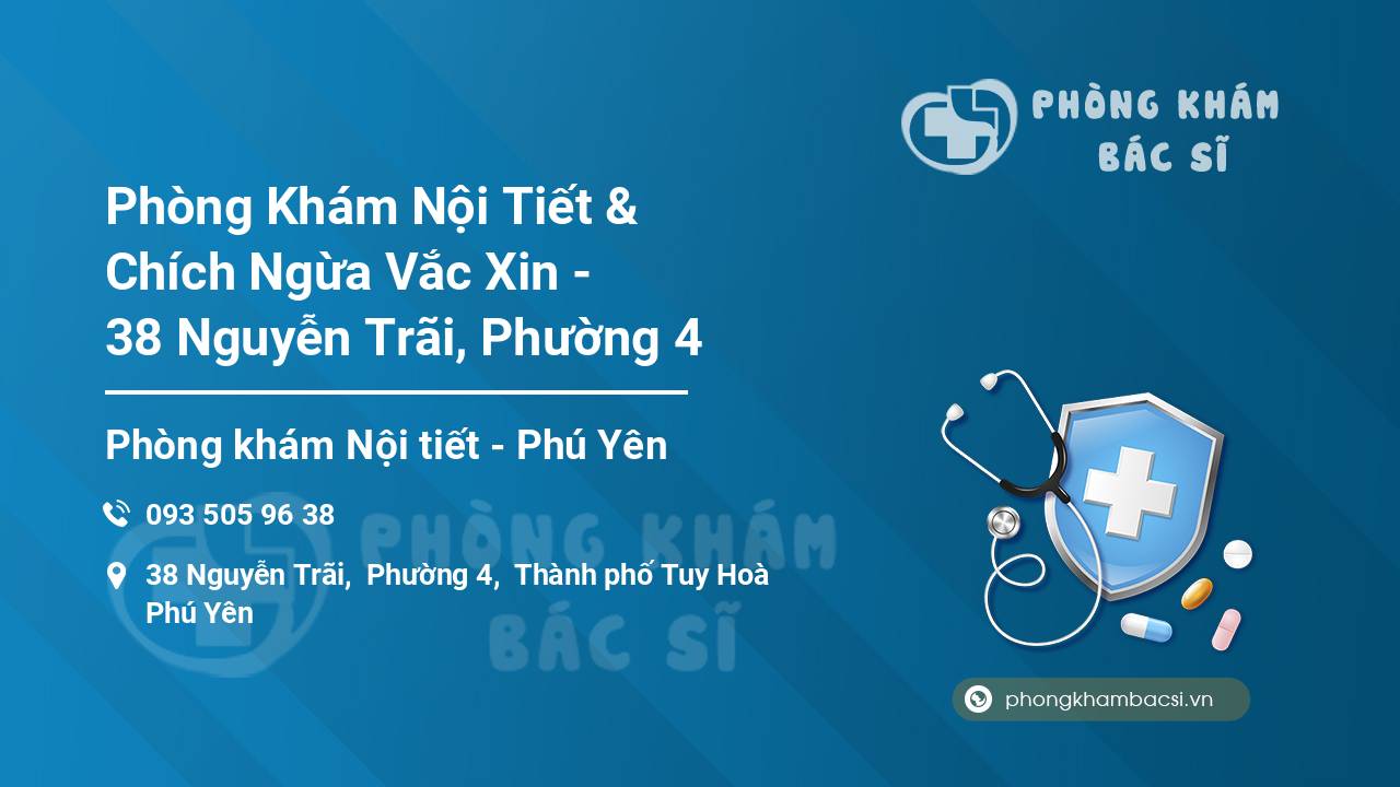 Phòng Khám Nội Tiết & Chích Ngừa Vắc Xin - 38 Nguyễn Trãi, Phường 4