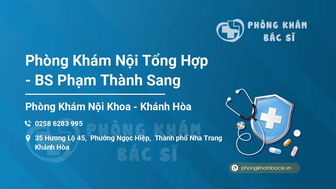 Phòng Khám Nội Tổng Hợp - BS Phạm Thành Sang