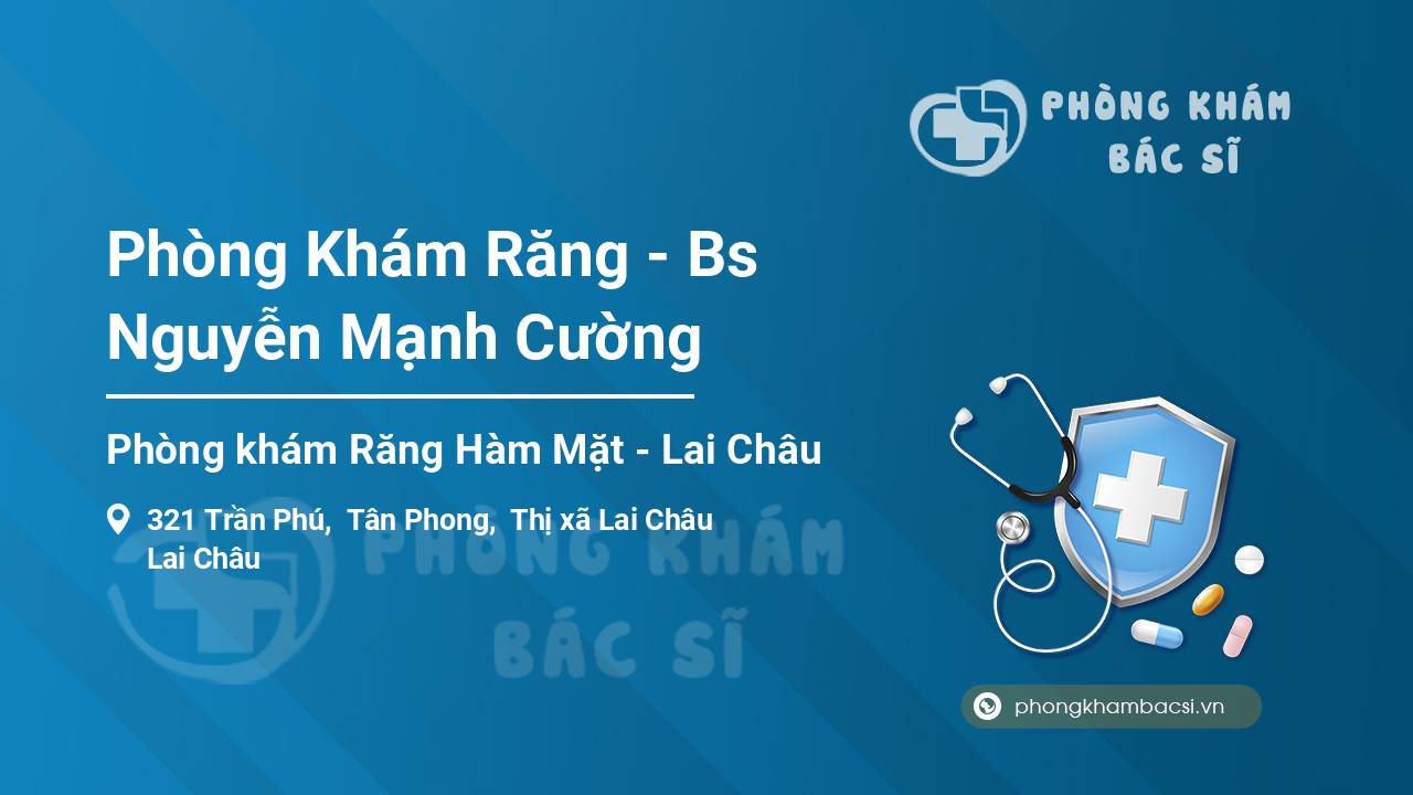 Phòng Khám Răng - Bs Nguyễn Mạnh Cường