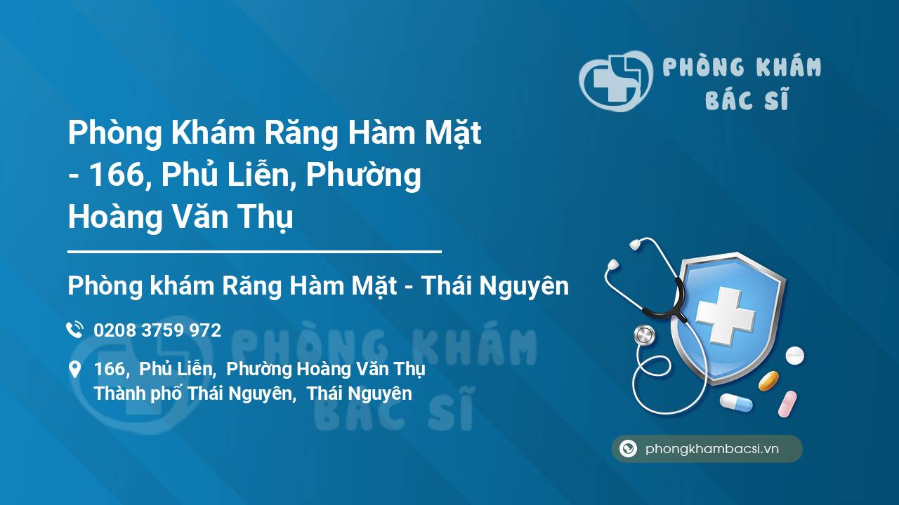 Phòng Khám Răng Hàm Mặt - 166, Phủ Liễn, Phường Hoàng Văn Thụ