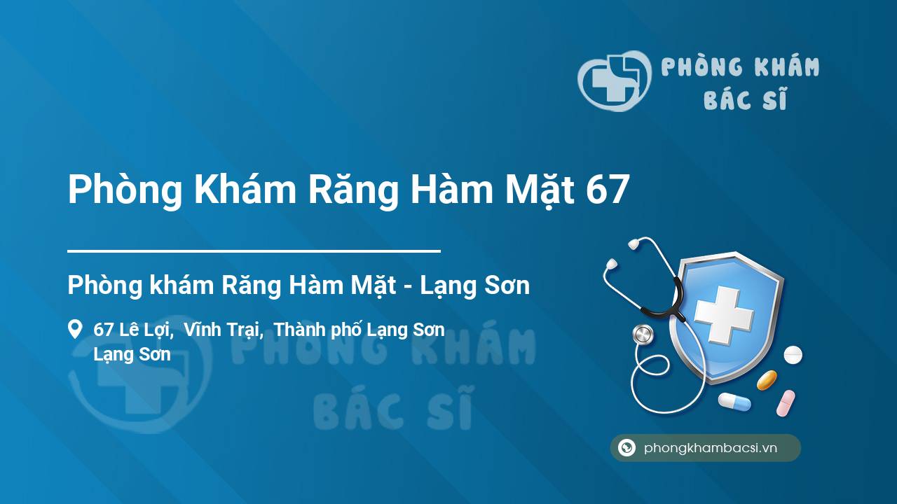 Phòng Khám Răng Hàm Mặt 67