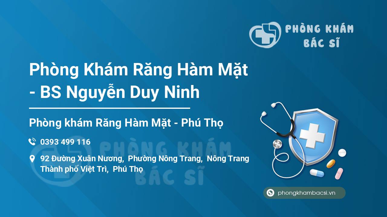 Phòng Khám Răng Hàm Mặt - BS Nguyễn Duy Ninh
