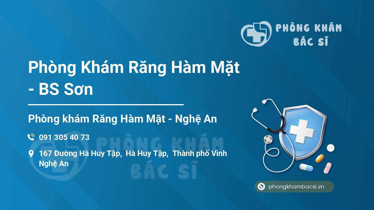 Phòng Khám Răng Hàm Mặt - BS Sơn