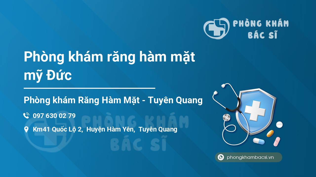 Phòng khám răng hàm mặt mỹ Đức