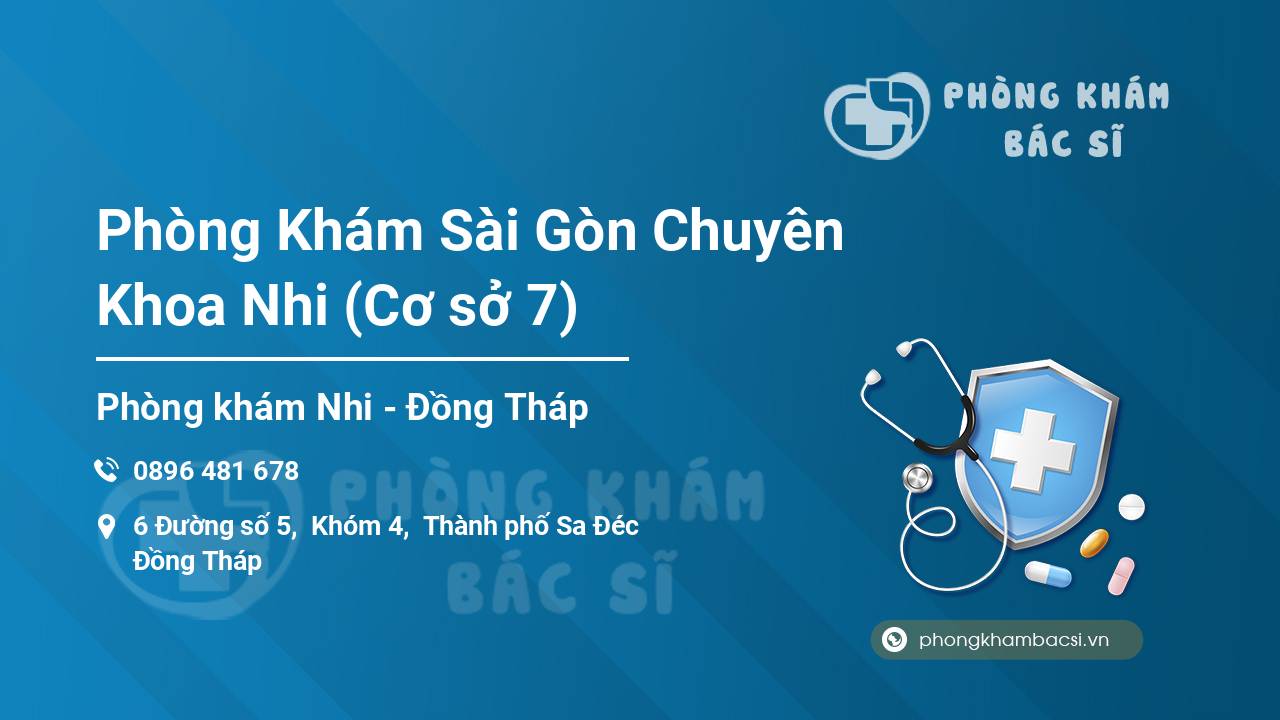 Phòng Khám Sài Gòn Chuyên Khoa Nhi (Cơ sở 7)