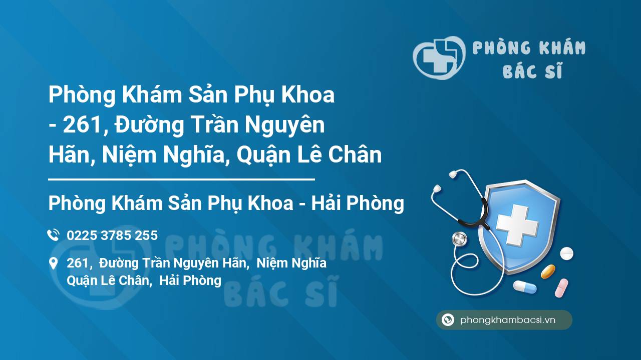 Phòng Khám Sản Phụ Khoa - 261, Đường Trần Nguyên Hãn, Niệm Nghĩa, Quận Lê Chân