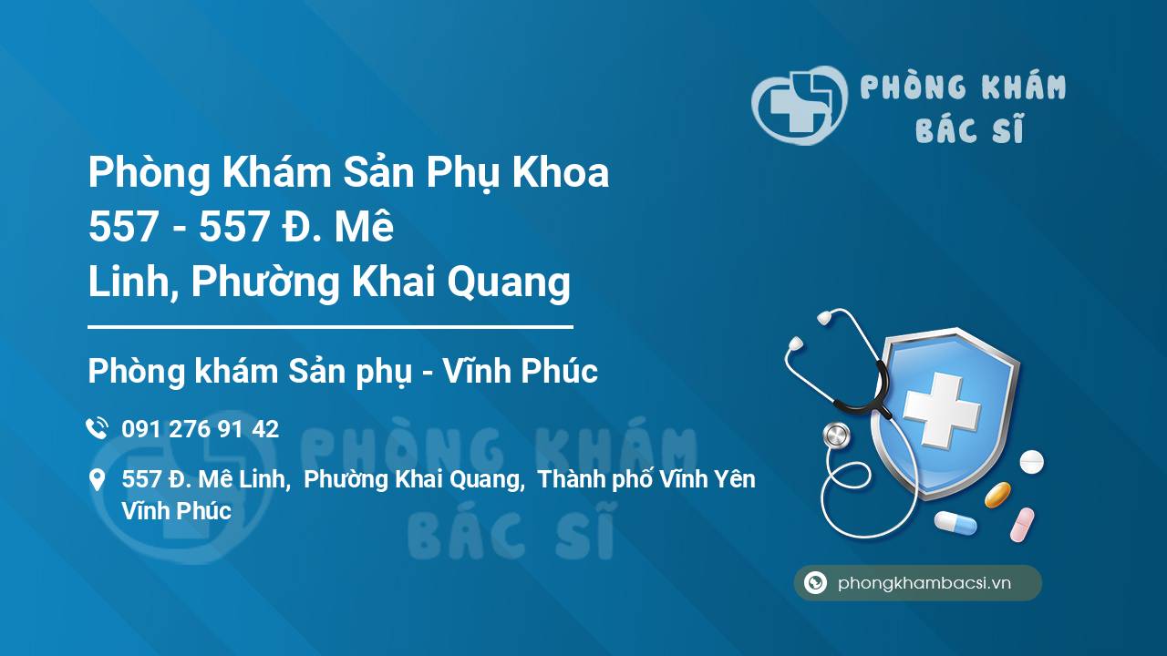 Phòng Khám Sản Phụ Khoa 557 - 557 Đ. Mê Linh, Phường Khai Quang