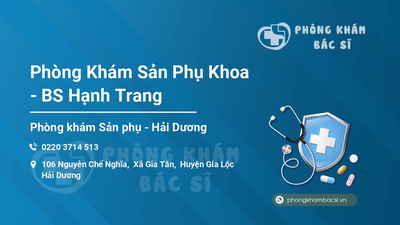 Phòng Khám Sản Phụ Khoa - BS Hạnh Trang