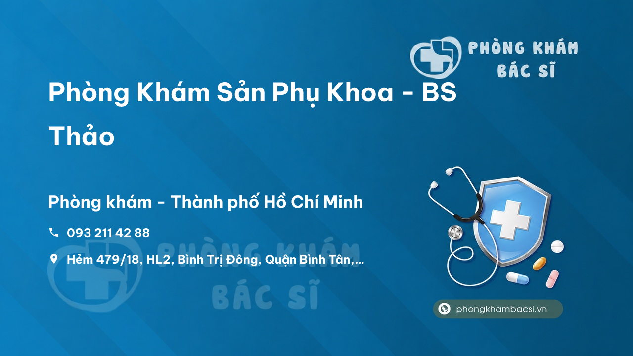 Phòng Khám Sản Phụ Khoa - BS Thảo