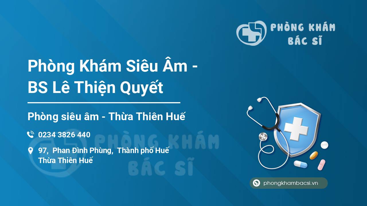 Phòng Khám Siêu Âm - BS Lê Thiện Quyết