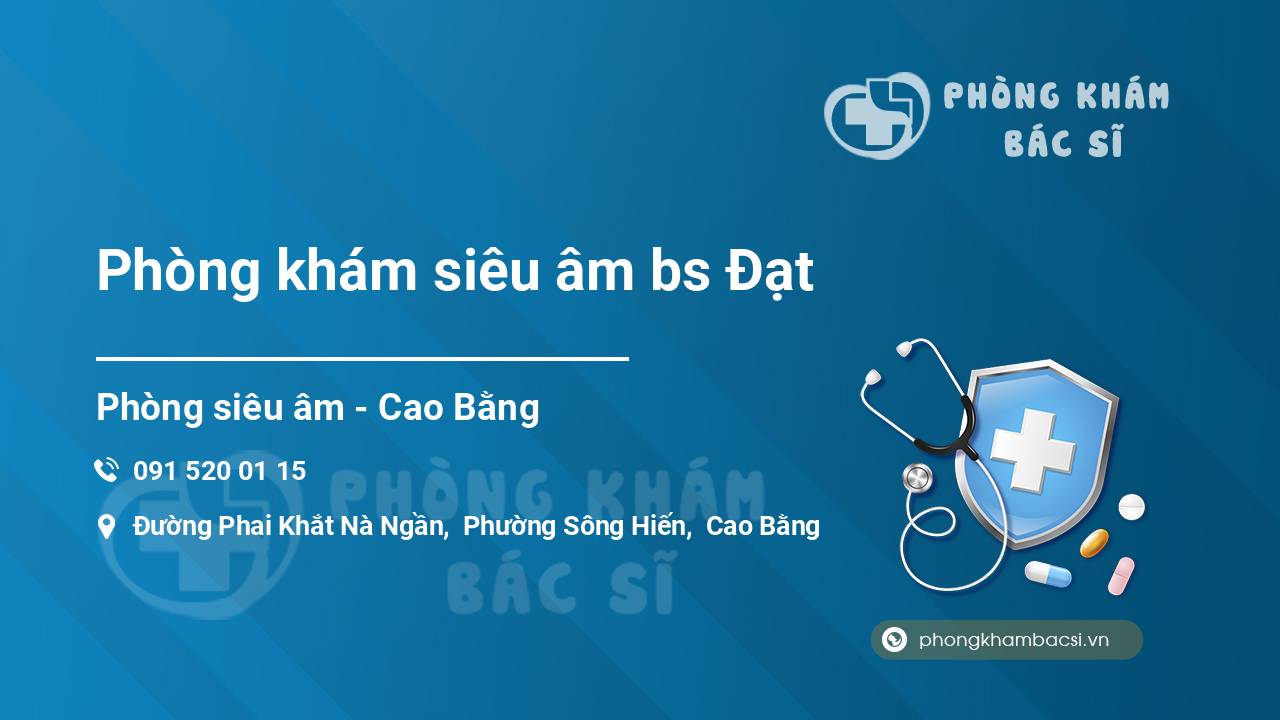 Phòng khám siêu âm bs Đạt