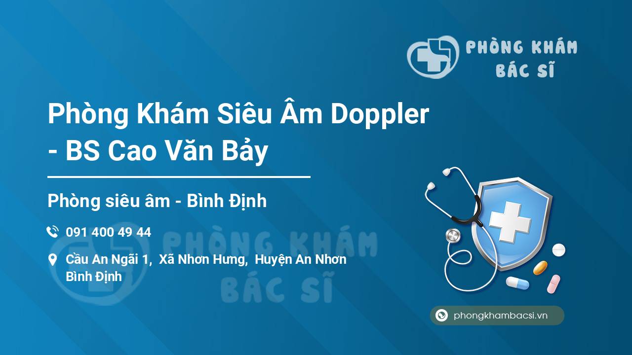 Phòng Khám Siêu Âm Doppler - BS Cao Văn Bảy
