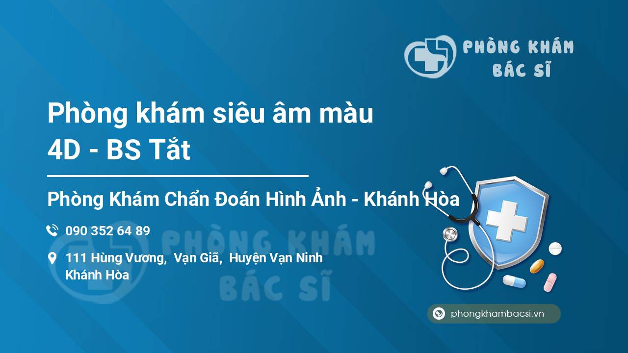 Phòng khám siêu âm màu 4D - BS Tắt