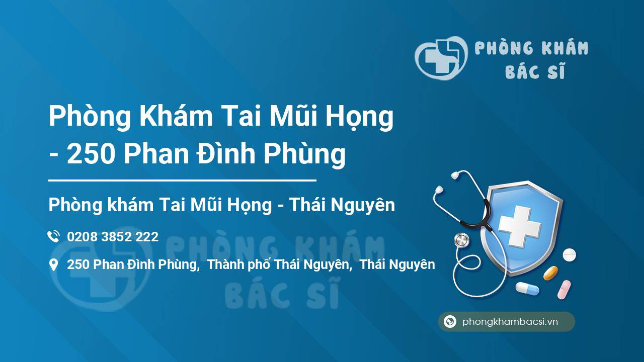 Phòng Khám Tai Mũi Họng - 250 Phan Đình Phùng