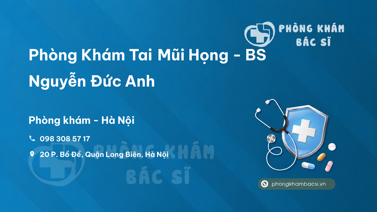 Phòng Khám Tai Mũi Họng - BS Nguyễn Đức Anh, Long Biên