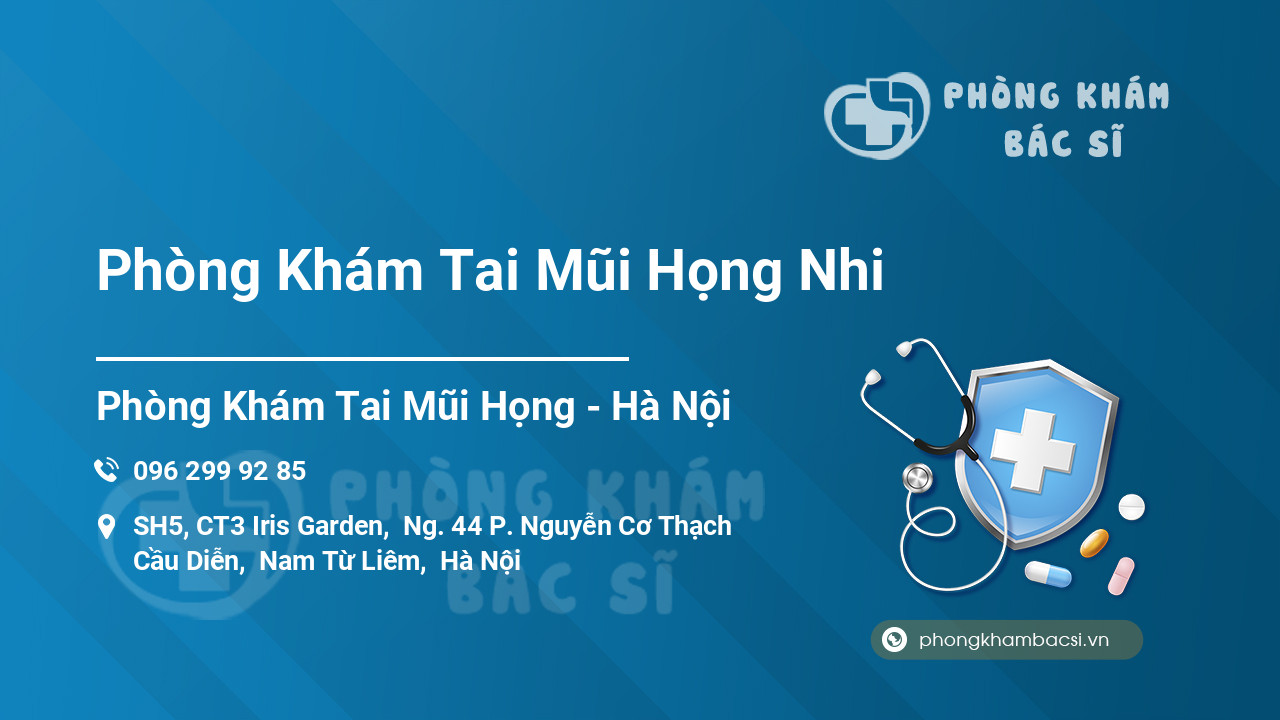 Phòng Khám Tai Mũi Họng Nhi