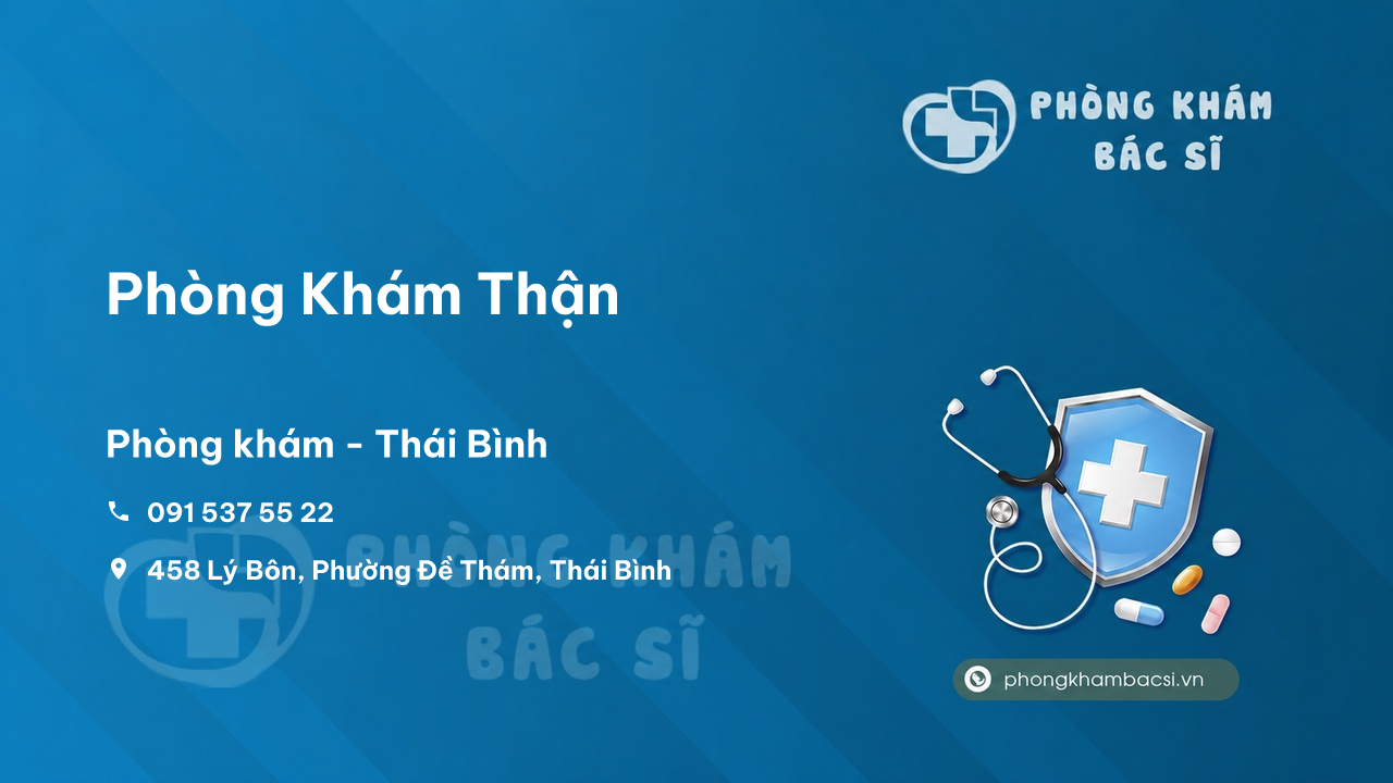 Phòng Khám Thận, Tiết Niệu Và Nam Học - 458 Lý Bôn