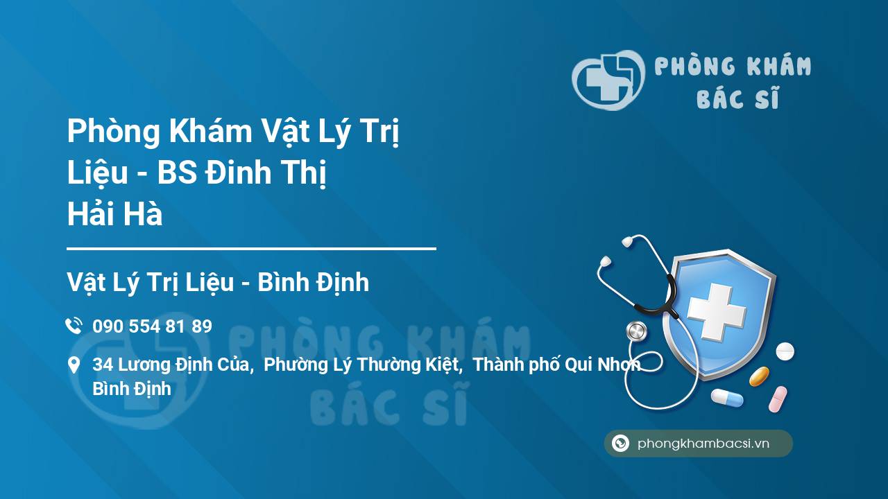 Phòng Khám Vật Lý Trị Liệu - BS Đinh Thị Hải Hà