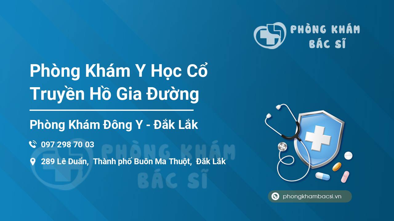 Phòng Khám Y Học Cổ Truyền Hồ Gia Đường