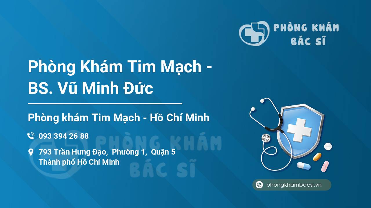 Phòng Khám Tim Mạch - BS. Vũ Minh Đức