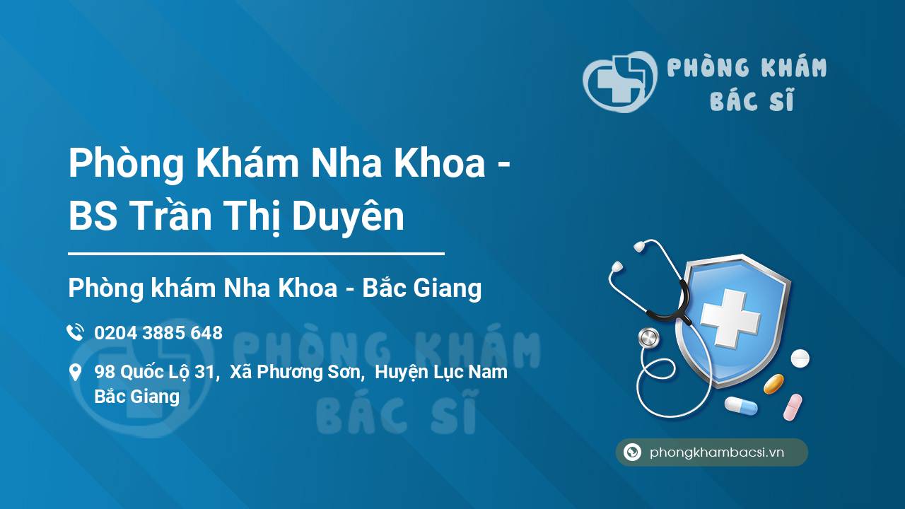 Phòng Khám Nha Khoa - BS Trần Thị Duyên