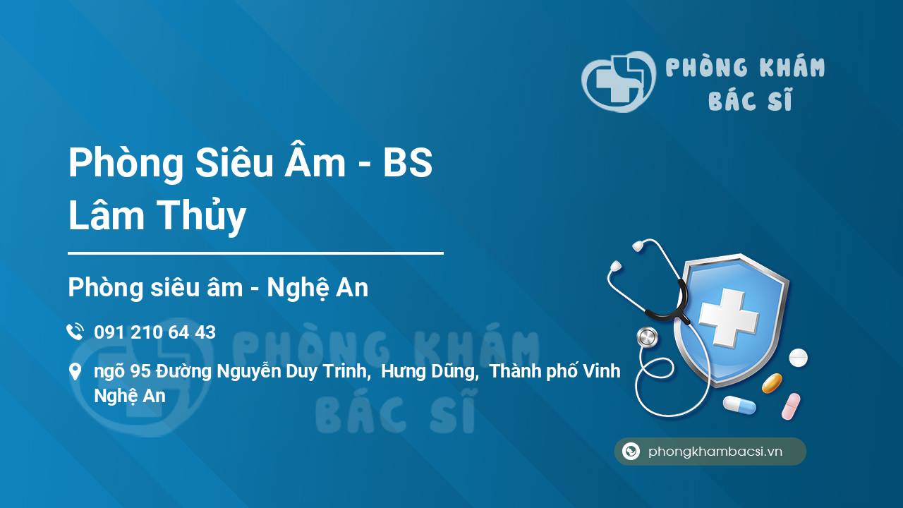 Phòng Siêu Âm - BS Lâm Thủy